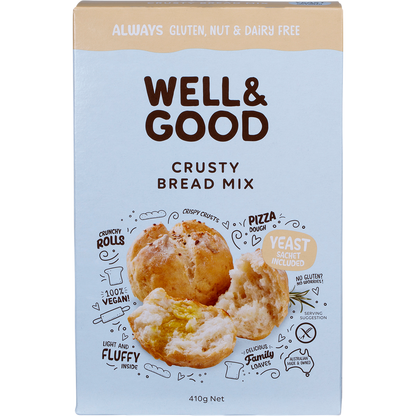 Well & Good - Crusty Bread Mix 410g