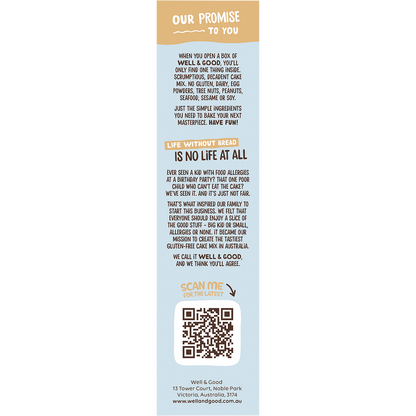 Well & Good - Crusty Bread Mix 410g