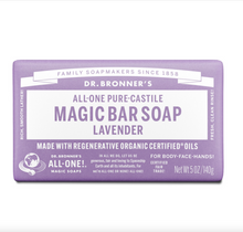 Dr Bronners - Lavender Pure-Castile Magic Bar Soap 140g