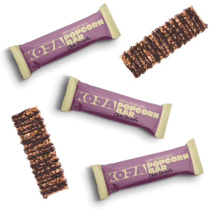 Koja - Choc Drizzle Wholegrain Popcorn Bar 5x22g