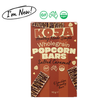 Koja - Salted Caramel Wholegrain Popcorn Bars 5x22g