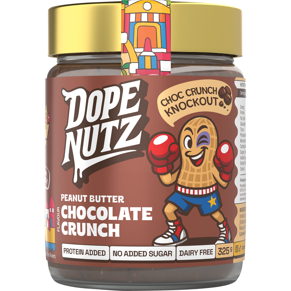 Dope Nutz - Peanut Butter Choc Crunch 325g