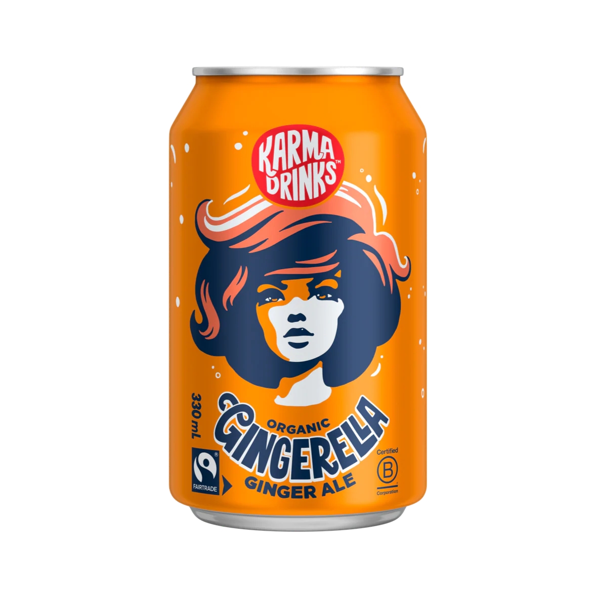 Karma Drinks - Gingerella Ginger Beer Can 330ml
