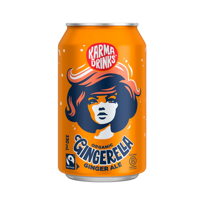 Karma Drinks - Gingerella Ginger Beer Can 330ml