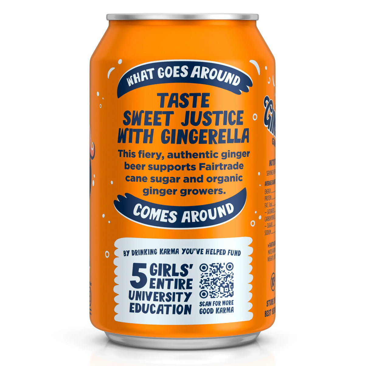 Karma Drinks - Gingerella Ginger Beer Can 330ml