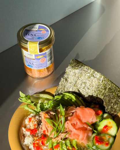 The Stock Merchant - MSC Tuna in Organic EVOO Jar 190g