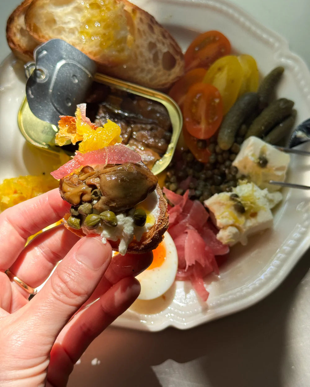 The Stock Merchant - Ocean Cultivated Smoked Pacific Oysters 85g