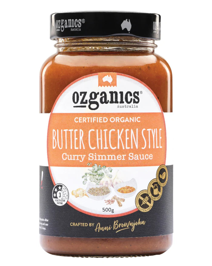 Ozganics - Butter Chicken Curry Sauce 500g