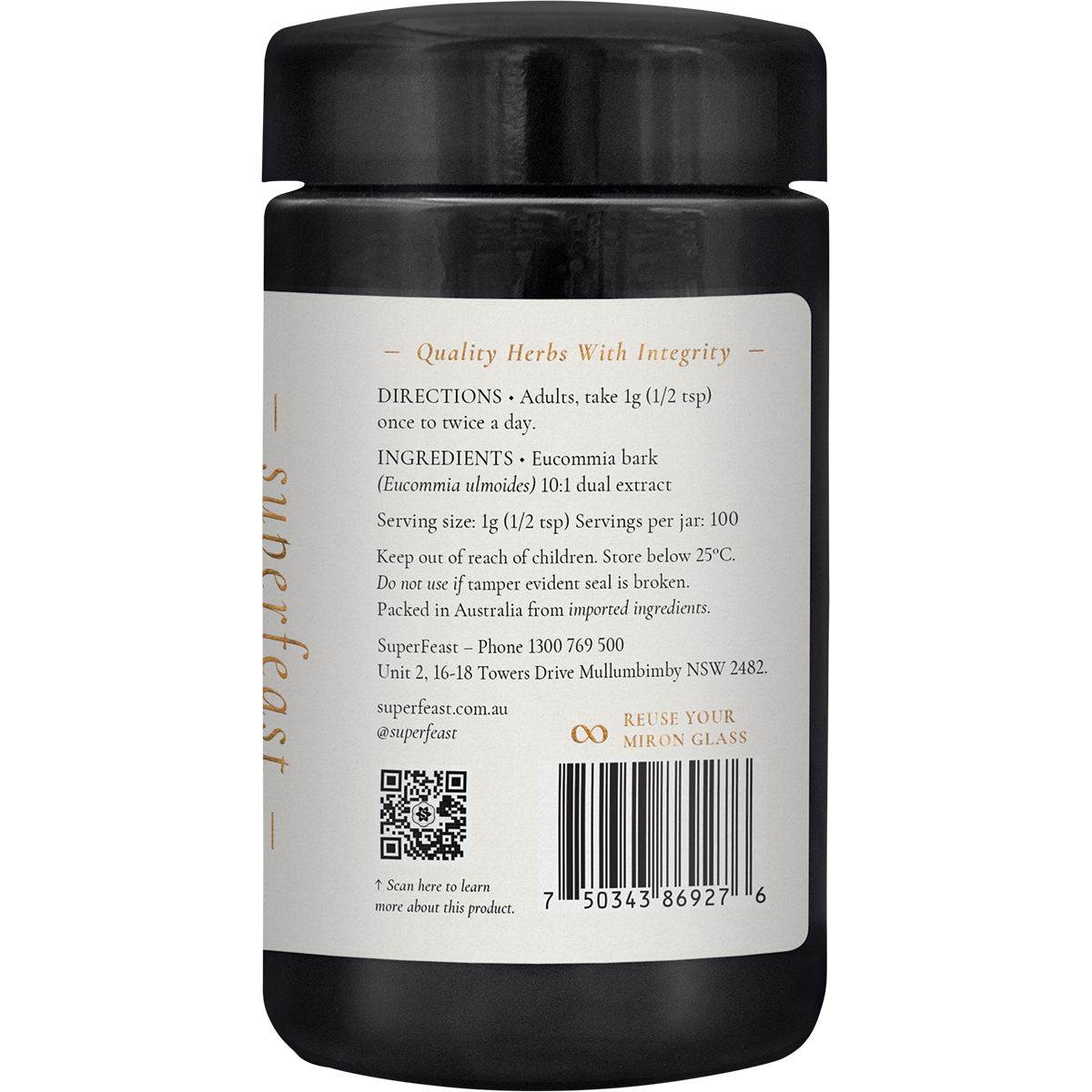 Superfeast - Eucommia Bark 100g