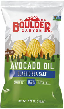 Boulder Canyon - Avocado Oil (Sea Salt) Potato Chips 149g