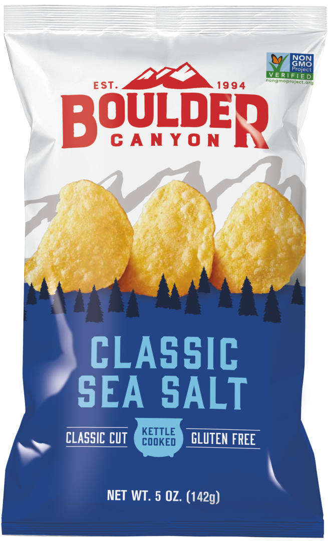 Boulder Canyon - Classic Sea Salt Potato Chips 142g
