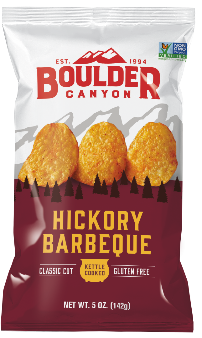 Boulder Canyon - Hickory Barbeque Potato Chips 142g