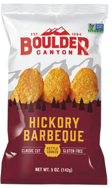 Boulder Canyon - Hickory Barbeque Potato Chips 142g
