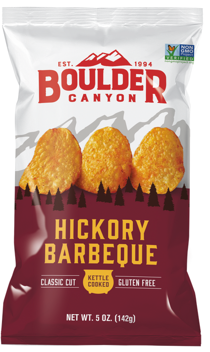 Boulder Canyon - Hickory Barbeque Potato Chips 142g