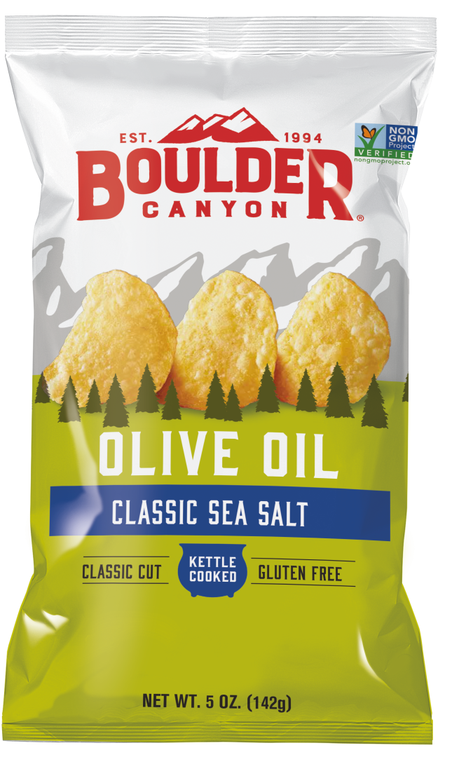Boulder Canyon - Olive Oil Sea Salt Potato Chips 142g