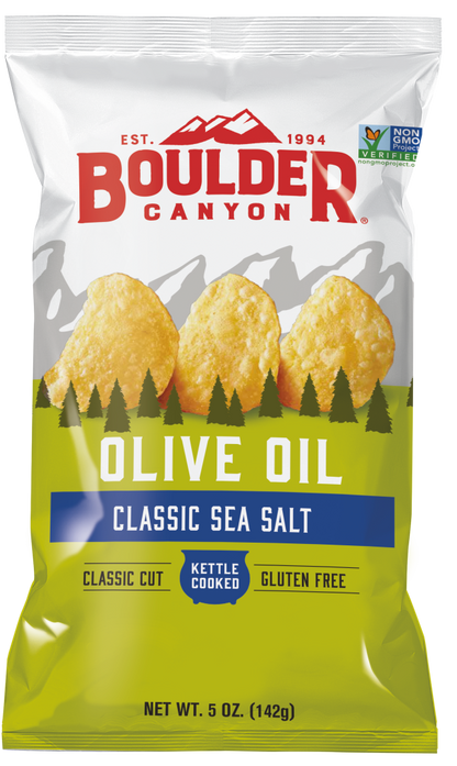 Boulder Canyon - Olive Oil Sea Salt Potato Chips 142g
