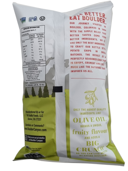 Boulder Canyon - Olive Oil Sea Salt Potato Chips 142g