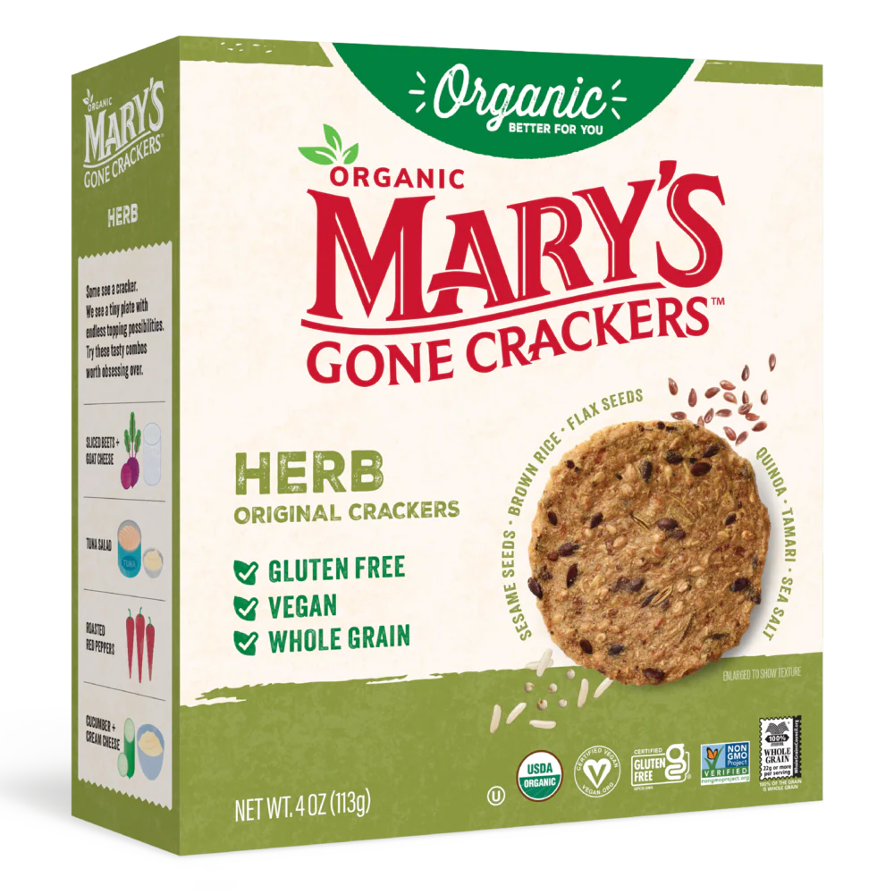Mary's Gone Crackers - Herb Crackers 184g