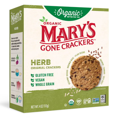 Mary's Gone Crackers - Herb Crackers 184g