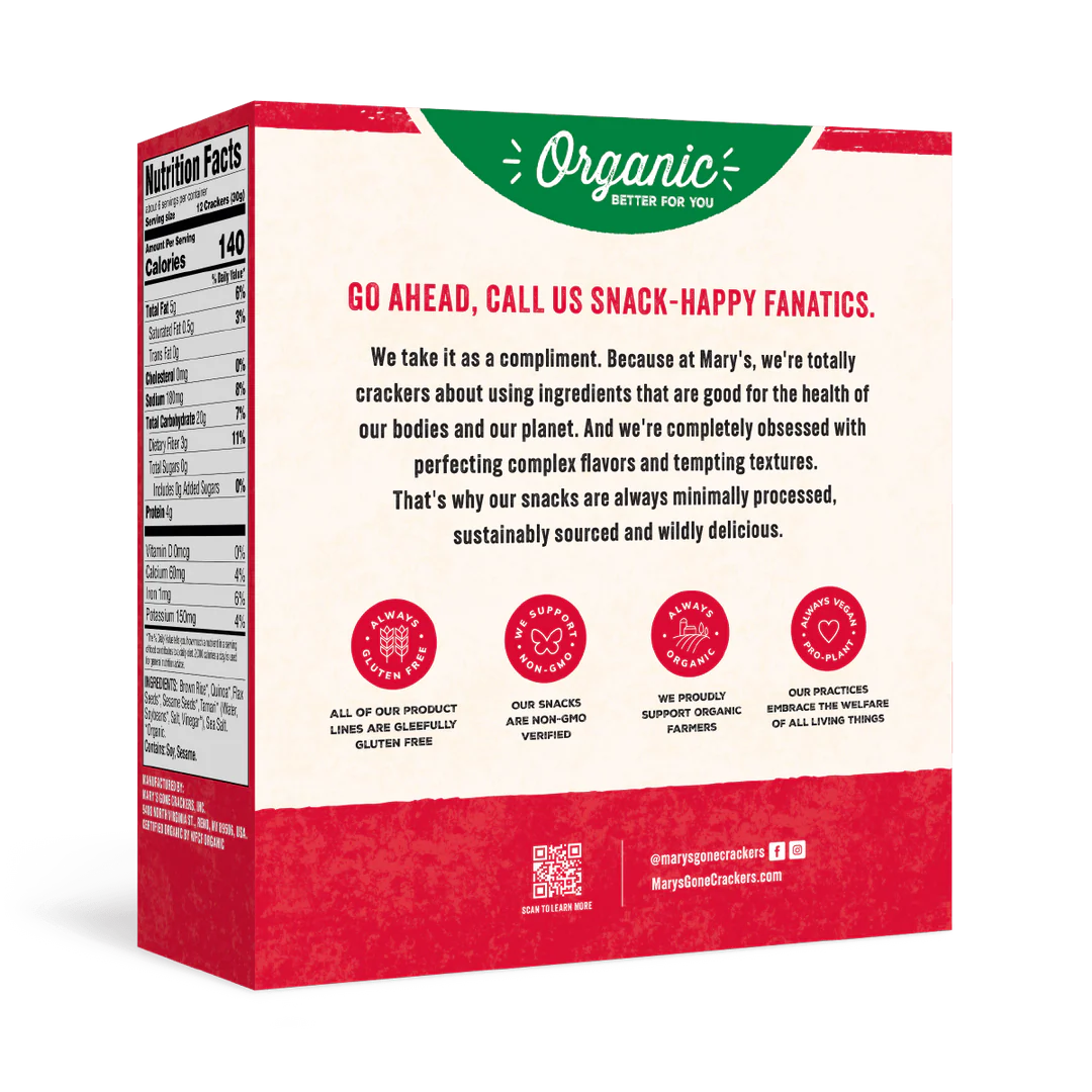 Mary's Gone Crackers - Original Crackers 184g