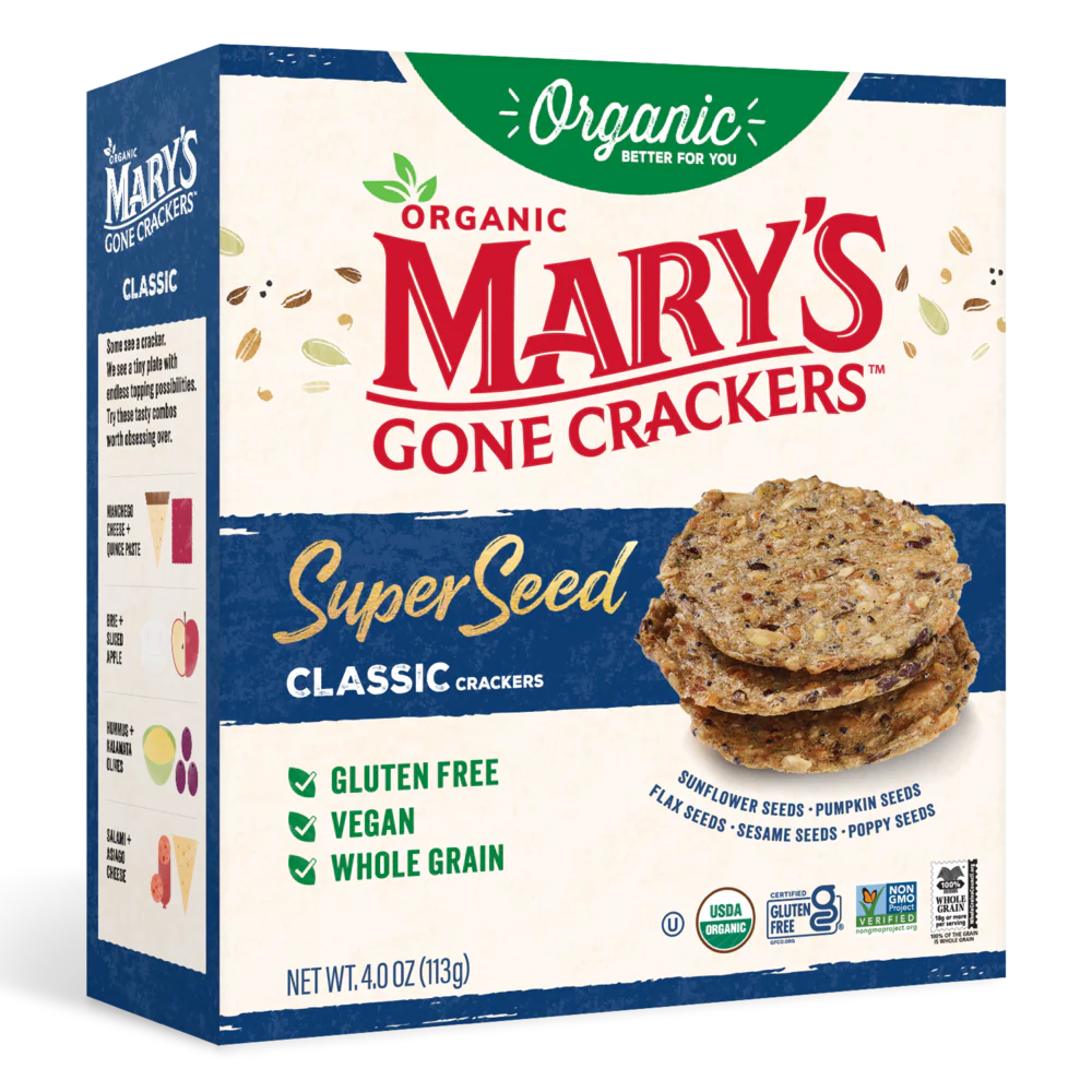 Mary's Gone Crackers - Super Seed Crackers 155g