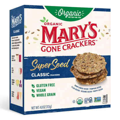 Mary's Gone Crackers - Super Seed Crackers 155g