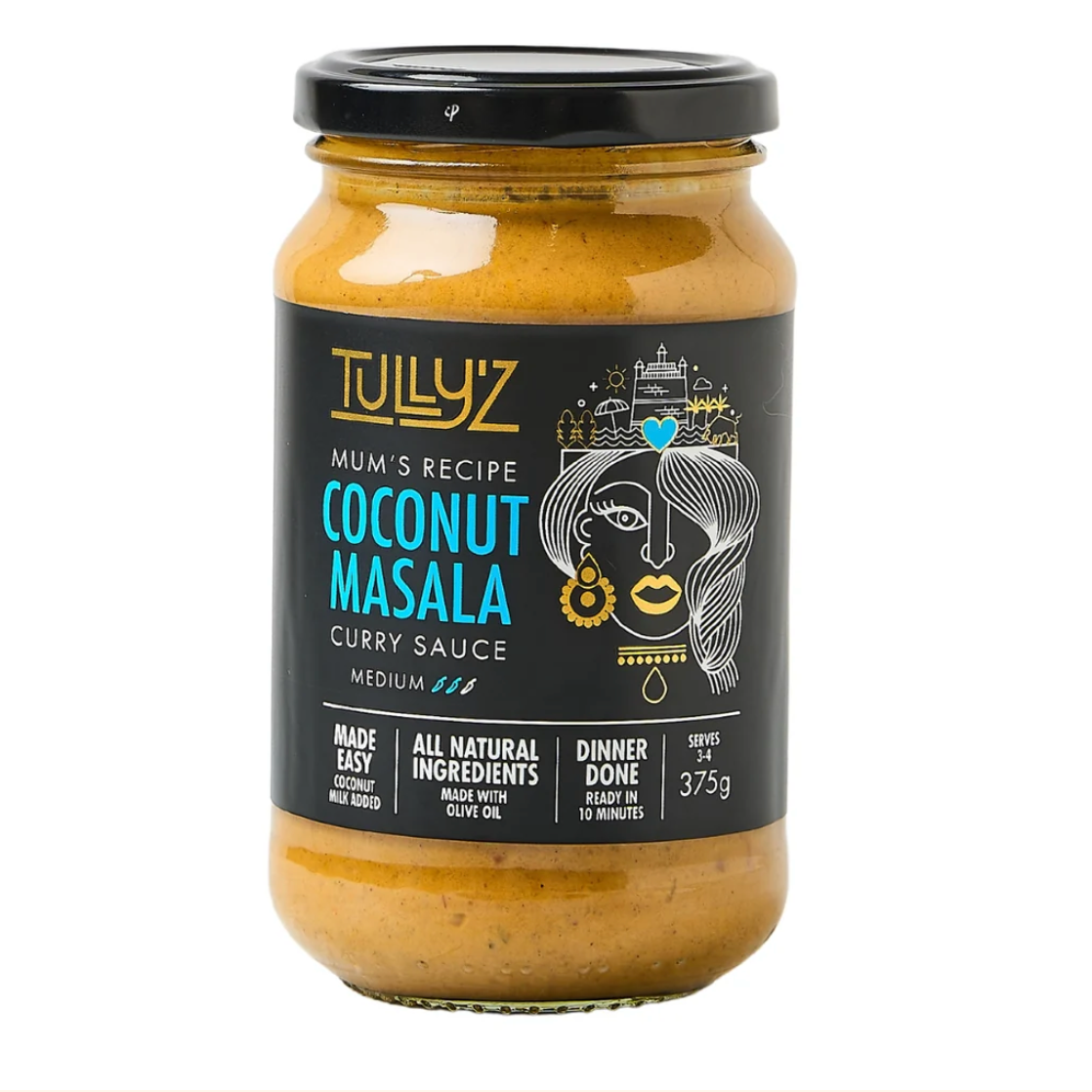 tully'z - Coconut Masala 375g