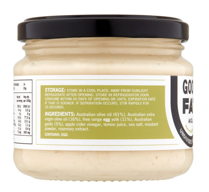Undivided Food Co - Good Fat Aioli 280g