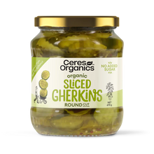 Ceres Organics - Organic Sliced Gherkins, round-cut 670g