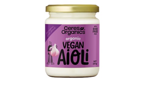 Ceres Organics - Organic Vegan Garlic Aioli 235g