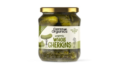 Ceres Organics - Organic Whole Gherkins 670g