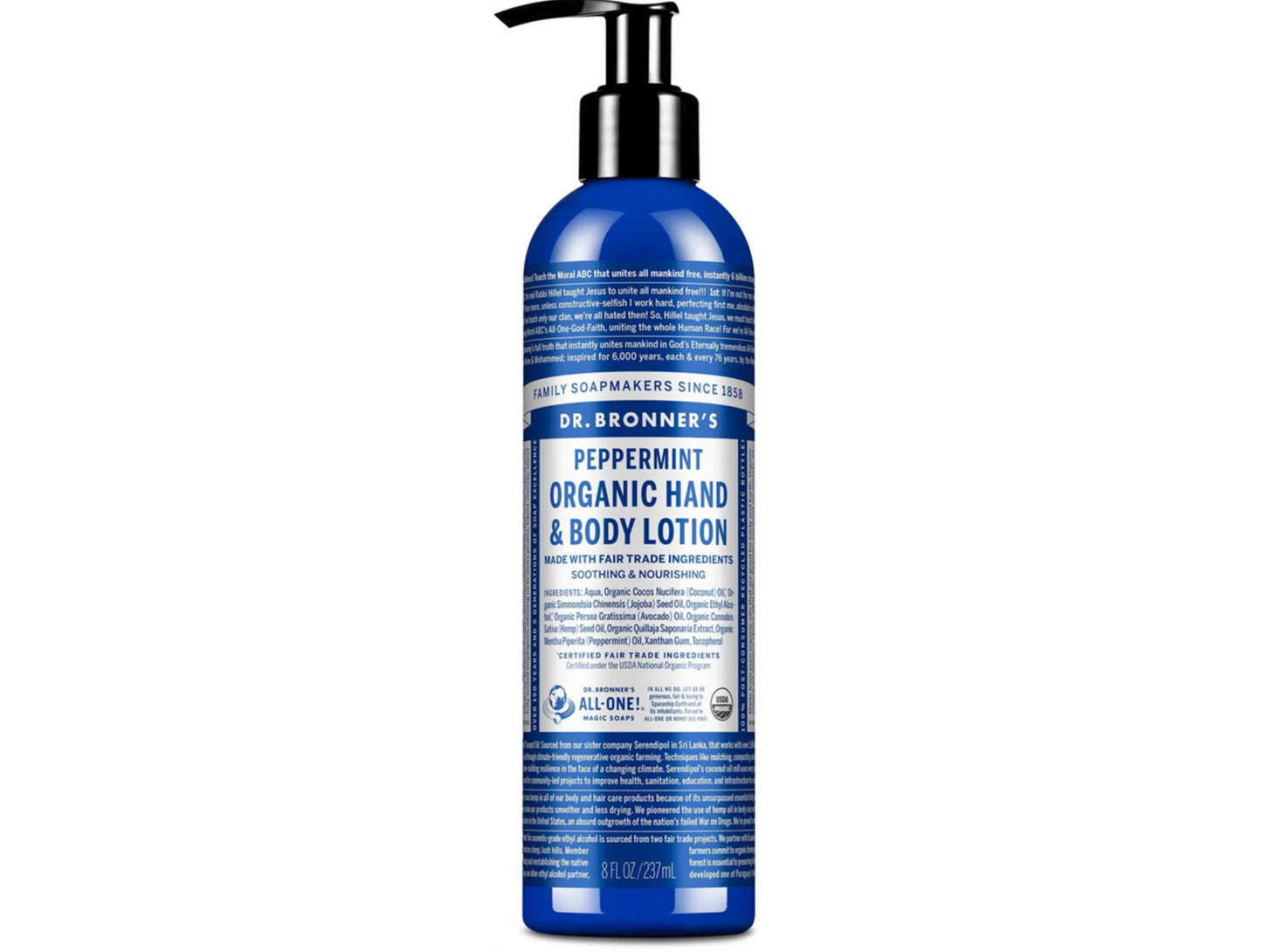 Dr Bronners - Peppermint Hand & Body Lotion 237ml