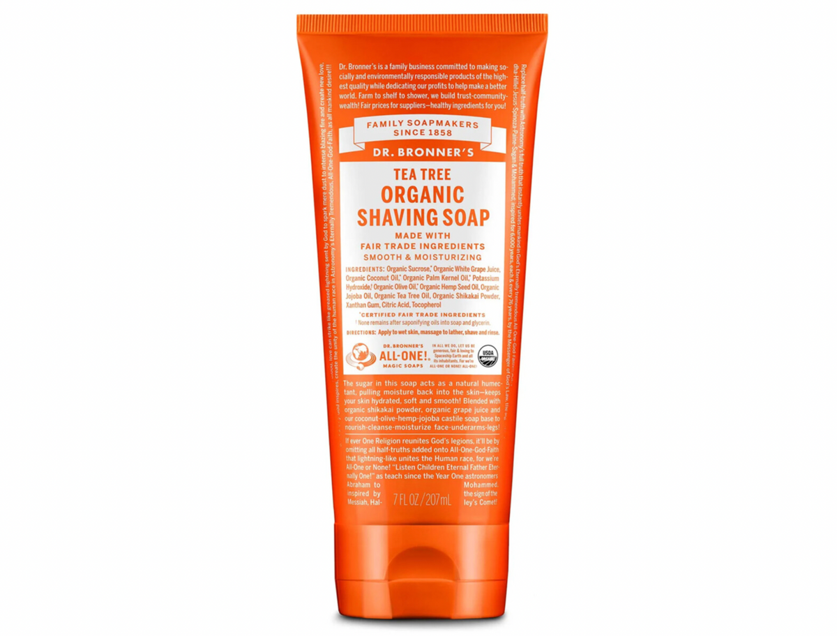 Dr Bronners - Tea Tree Shaving Soap 207ml