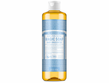 Dr. Bronners - Baby Unscented Pure-Castile Magic Liquid Soap 473ml