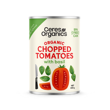 Ceres Organics - Chopped Tomatoes & Basil 400g