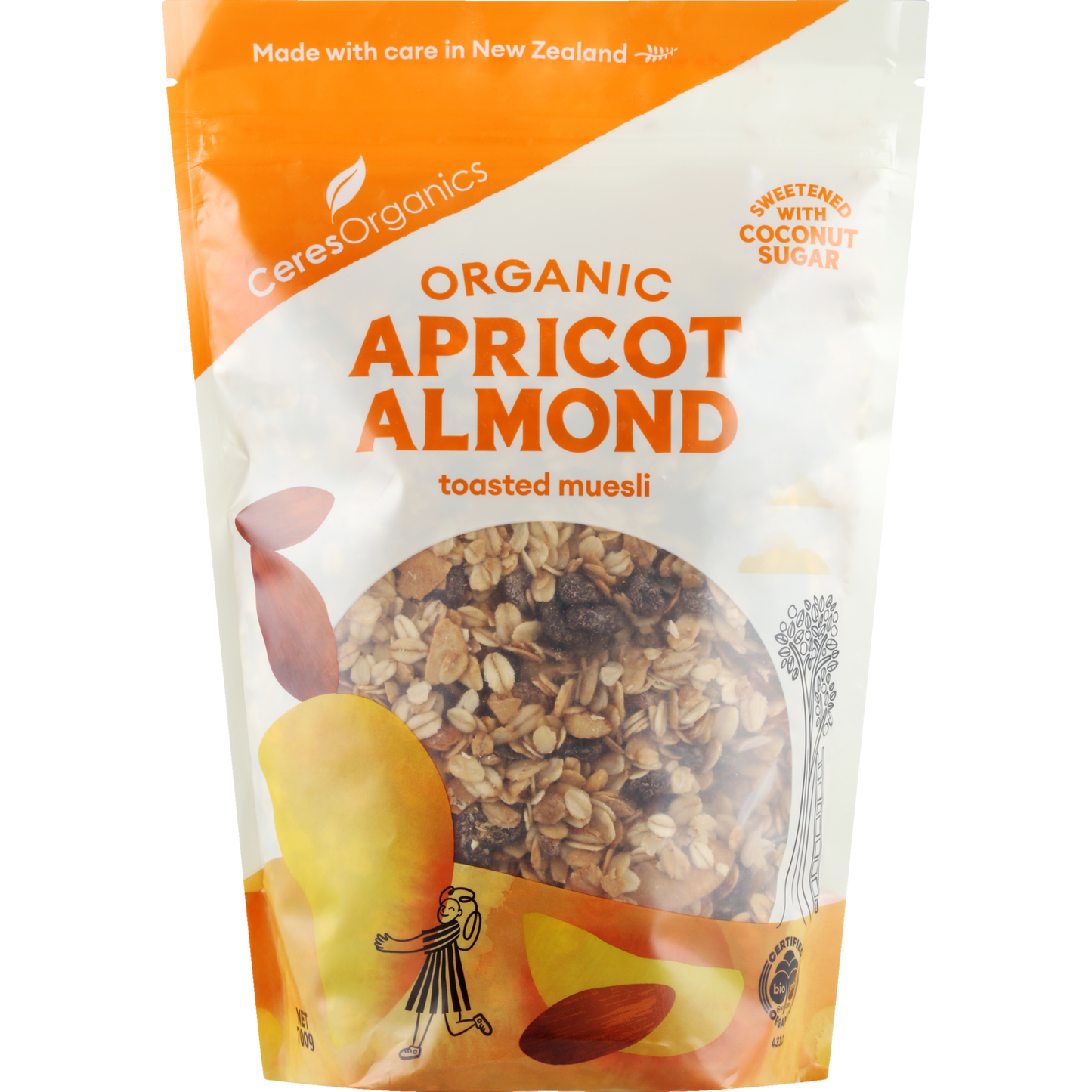 Ceres Organics - Organic Apricot Almond Muesli 700g