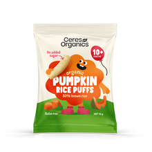Ceres Organics - Organic Baby Rice Puffs, Pumpkin 15g