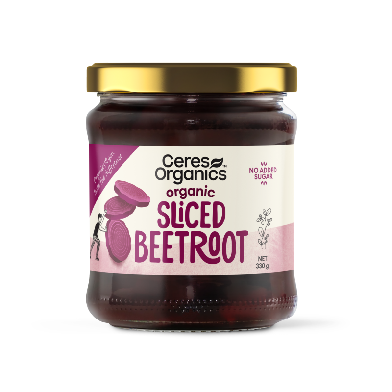 Ceres Organics - Organic Beetroot, Sliced 330g