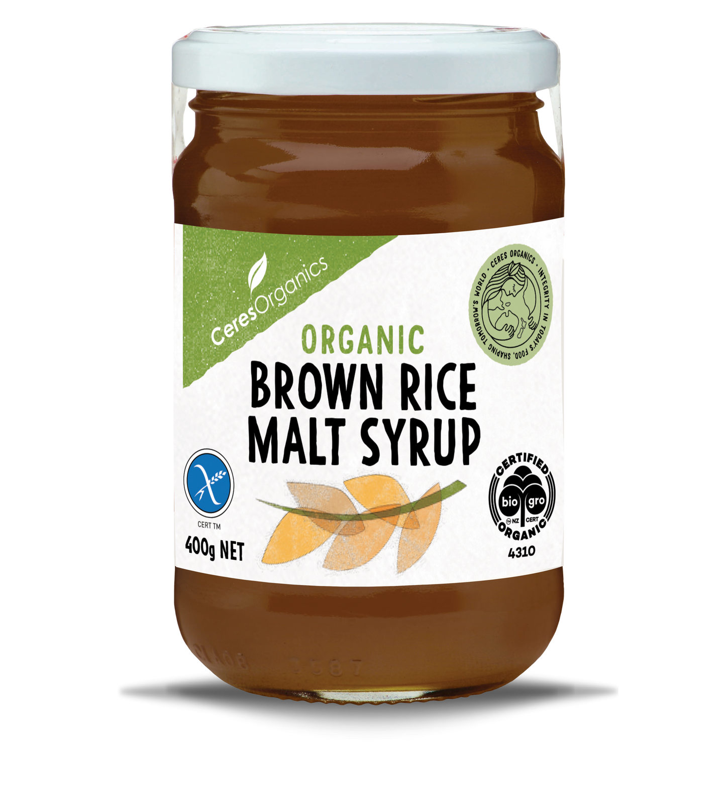 Ceres Organics - Organic Brown Rice Malt Syrup 400g