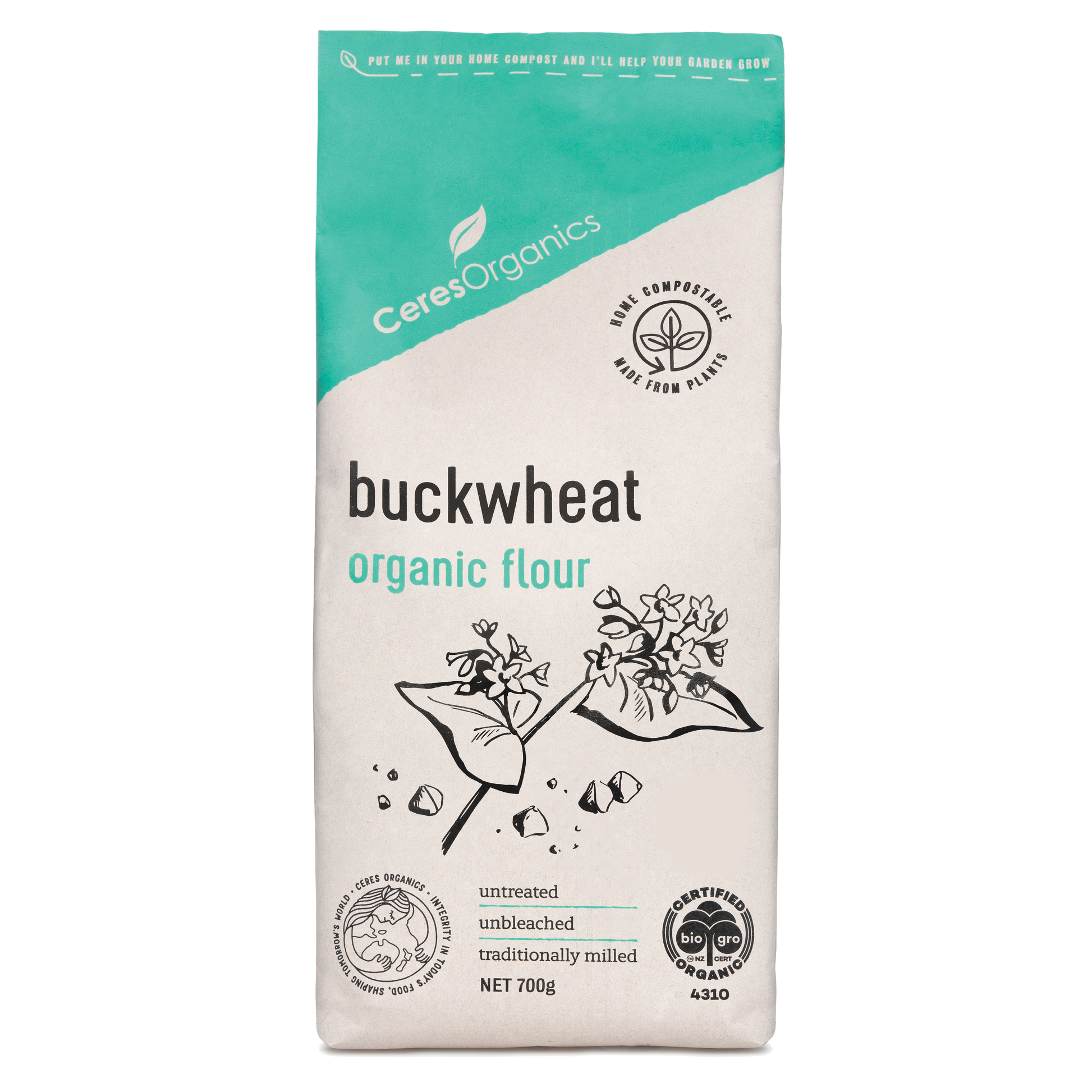 Ceres Organics - Organic Buckwheat Flour 700g