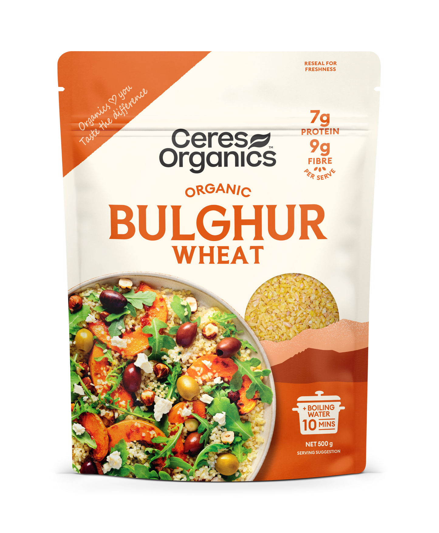Ceres Organics - Organic Bulghur Wheat 500g