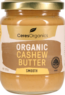 Ceres Organics - Organic Cashew Butter, Smooth 220g