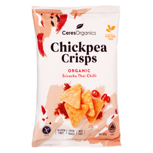 Ceres Organics - Organic Chickpea Crisps, Sriracha Thai Chilli 100g