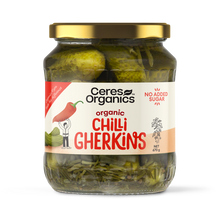 Ceres Organics - Organic Chilli Gherkins 670g