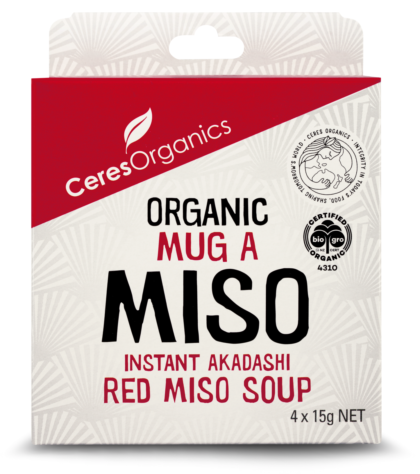 Ceres Organics - Organic Mug-a-Miso Soup 60g
