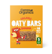 Ceres Organics - Organic Oaty Bars, Banana 5pk 100g