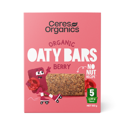 Ceres Organics - Organic Oaty Bars, Berry 5pk 100g