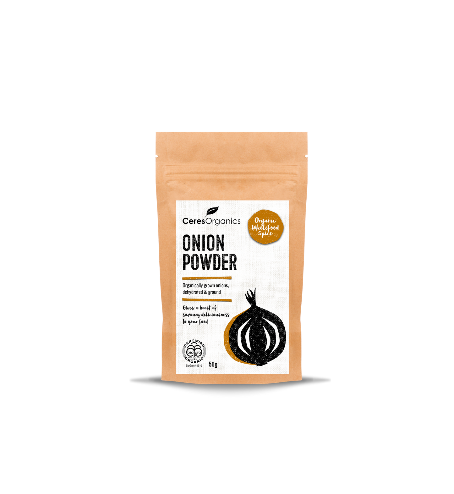Ceres Organics - Organic Onion Powder 50g