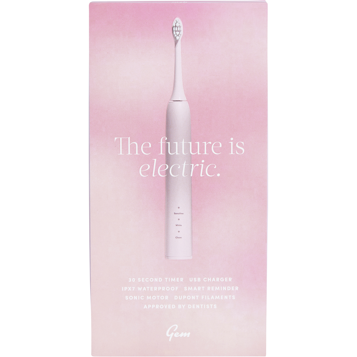 GEM - Electric Toothbrush Coconut