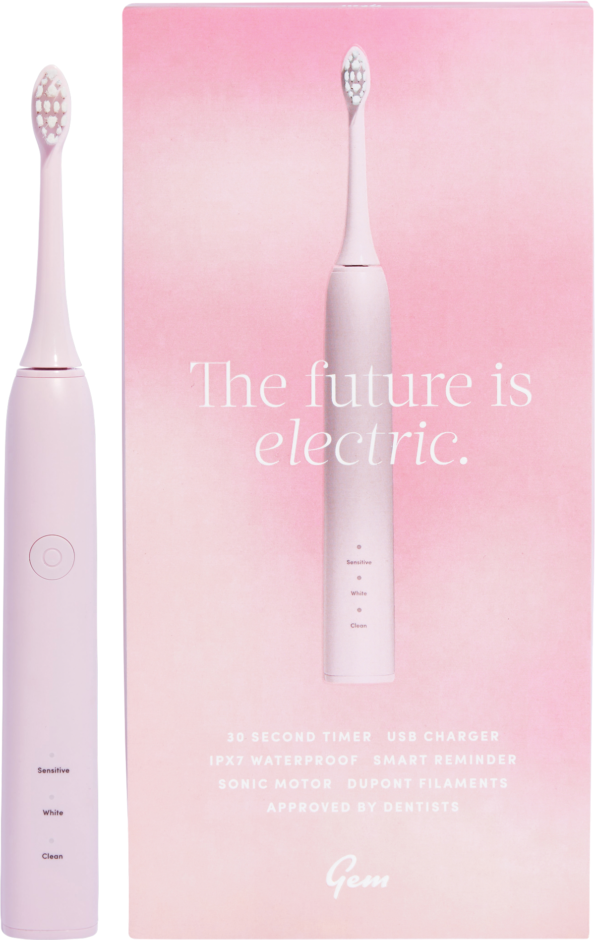 GEM - Electric Toothbrush Coconut